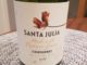 Image of a bottle of 2018 Santa Julia Organic Chardonnay