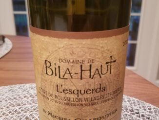 image of a bottle of 2016 Michel Chapoutier Domaine de Bila-Haut L'esquerda
