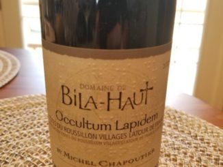 Image of a bottle of 2016 M. Chapoutier Bila-Haut Occultum Lapidem Rouge