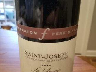 Image of a bottle of 2015 Ferraton Pere & Fils Saint-Joseph "La Source"