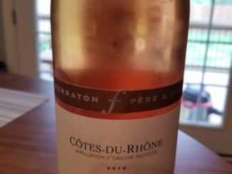 Image of a bottle of 2018 Ferraton Pere & Fils Cotes-du-Rhone Samorens Rose'