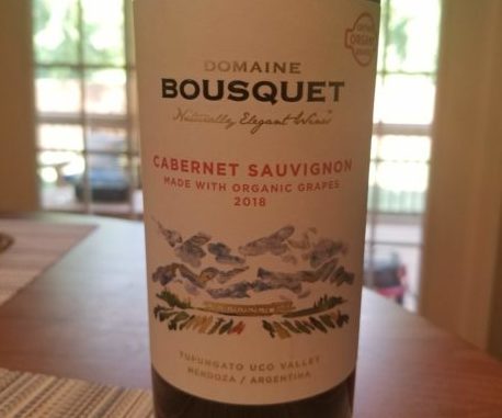 Image of a bottle of 2017 Domaine Bousquet Gran Cabernet Sauvignon