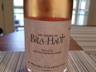 Image of a bottle of 2018 Michel Chapoutier Les Vignes de Bila-Haut Pays d'Oc Rose'