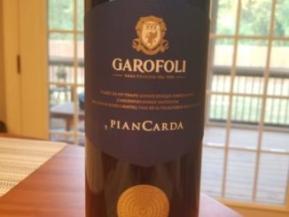 Image of a bottle of 2016 Garofoli "Piancarda" Rosso Conero DOC