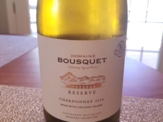 Image of a bottle of 2018 Domaine Bousquet Reserve Chardonnay