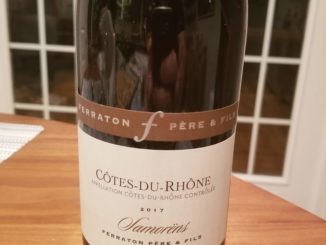 Image of a bottle of 2017 Ferraton Pere & Fils Cotes-du-Rhone "Samorens" Red