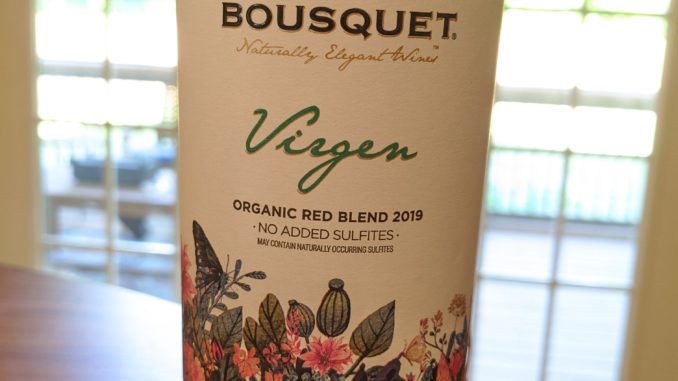 IMG_20200502_175603 Image of a bottle of 2018 Domaine Bousquet Virgen Red Blend