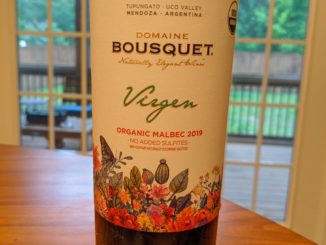 Image of a bottle of 2019 Domaine Bousquet Virgen Malbec