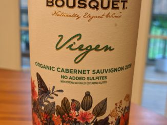 Image of a bottle of 2019 Domaine Bousquet Virgen Cabernet Sauvignon