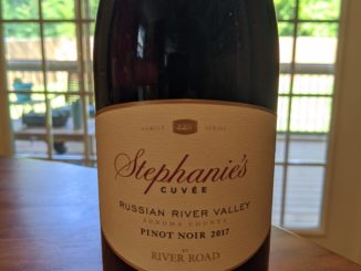 Image of a bottle of 2017 River Road Stephanie's Cuvee Pinot Noir