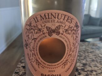 Image of a bottle of 2019 Pasqua 11 Minute Rose'