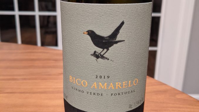 Image of a bottle of 2019 Bico Amarelo Vinho Verde