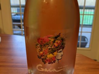 Image of a bottle of 2020 Domaine Bousquet Gaia Rose'