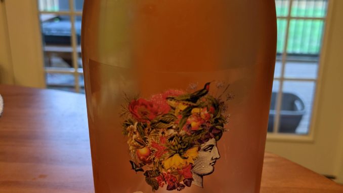 PXL_20210618_233542963 Image of a bottle of 2020 Domaine Bousquet Gaia Rose'