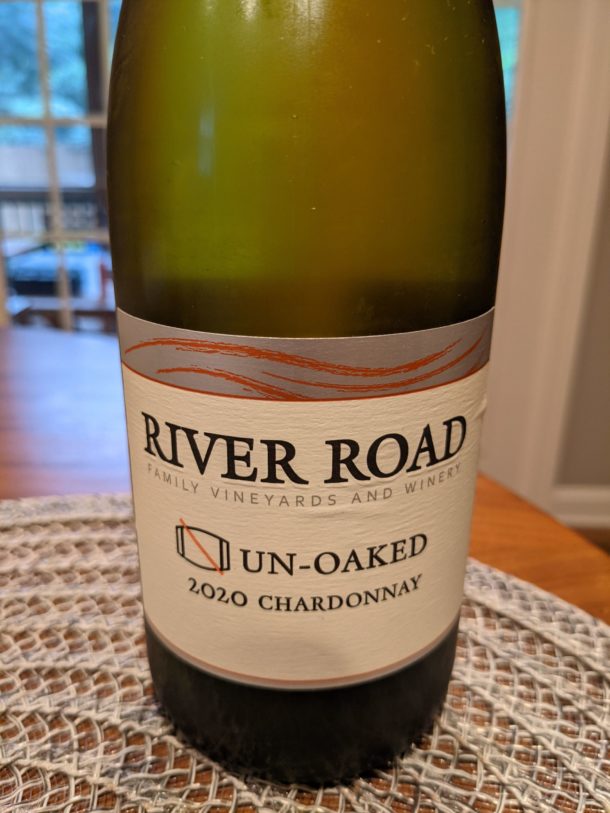 2020 River Road UnOaked Chardonnay The Good Wine Guru