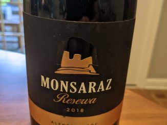 Image of a bottle of 2018 CARMIM Monsaraz Reserva Red