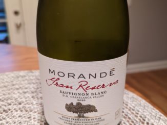 Image of a bottle of 2020 Morande Gran Reserva Sauvignon Blanc