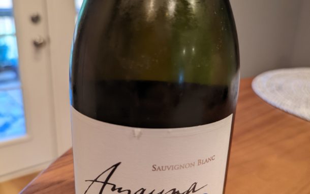 Image of a bottle of 2020 Amayna Sauvignon Blanc