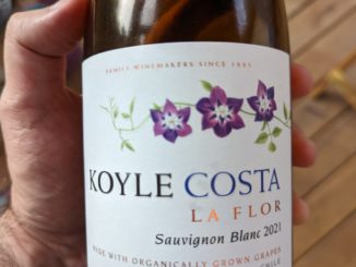 Image of a bottle of 2021 Koyle Costa La For Sauvignon Blanc