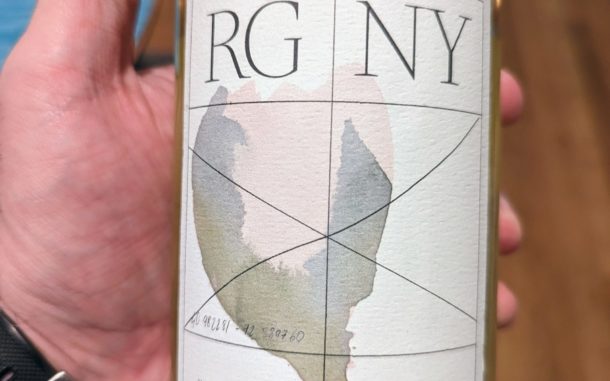 Image of a bottle of 2020 RG|NY Viognier