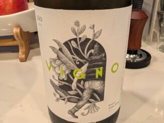 A bottle of 2025 Freire Lobo Vigno Branco